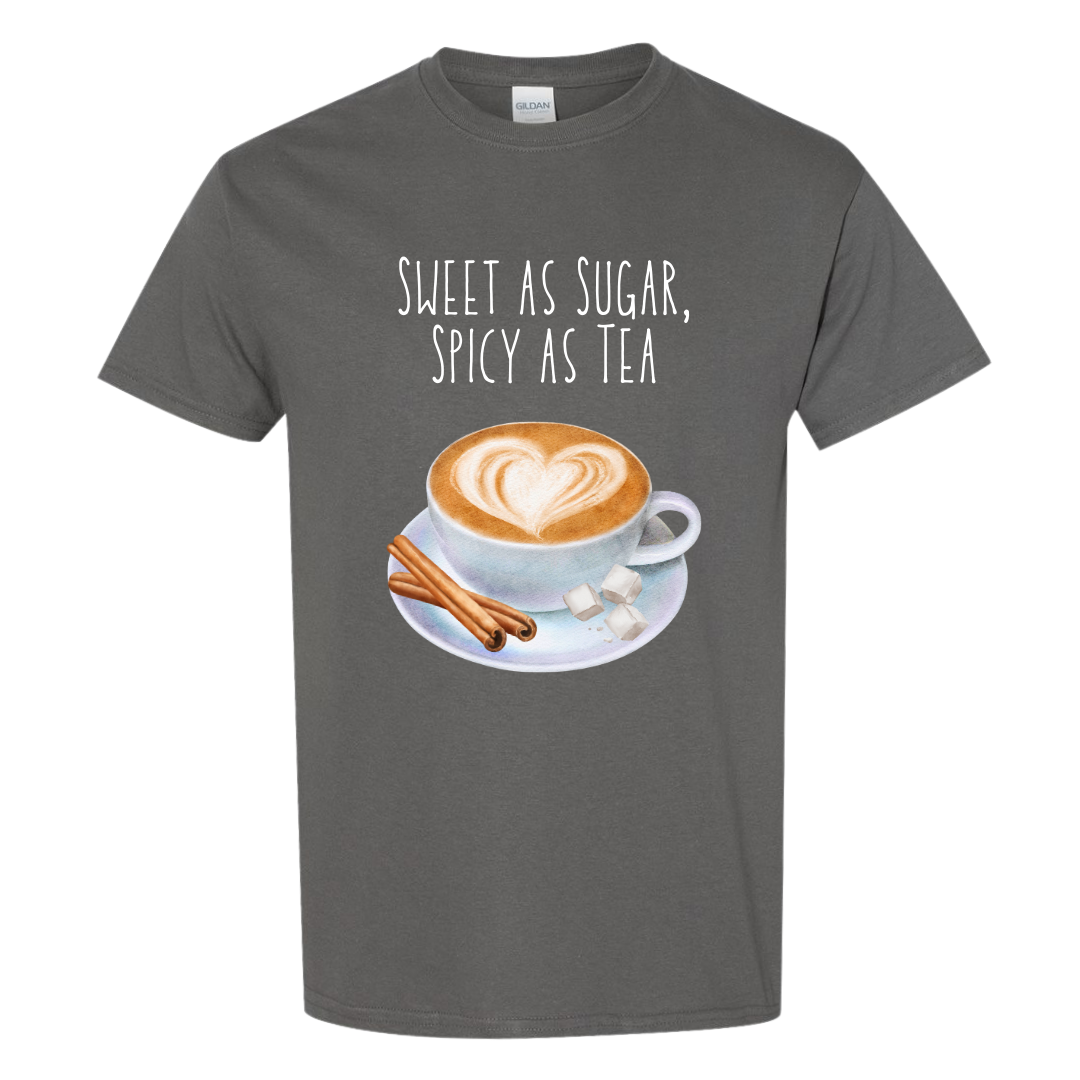 Sweet as Sugar, Spicy as Tea Graphic T-Shirt