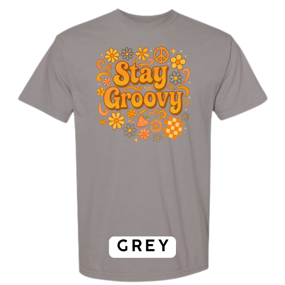 Stay Groovy Graphic T-Shirt