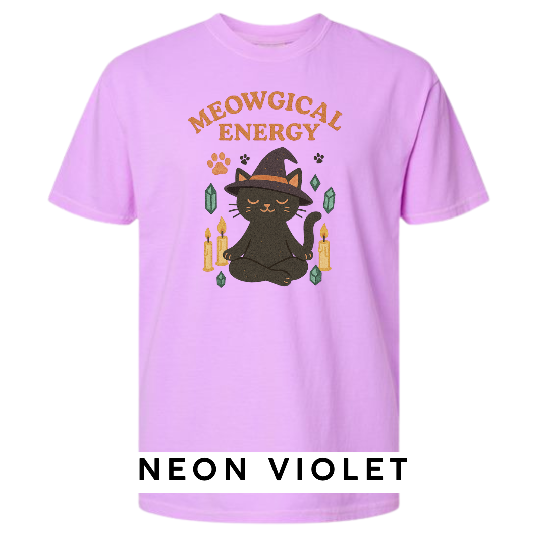 Meowgical Energy Graphic T-Shirt