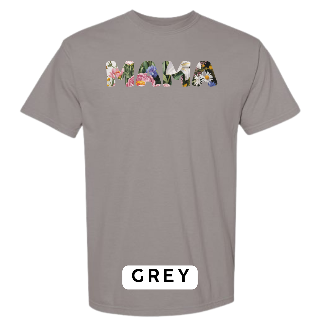 Floral Mama Graphic T-Shirt
