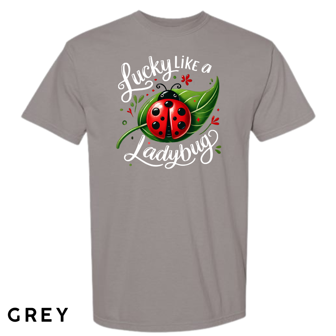 Lucky Like a Ladybug Graphic T-Shirt