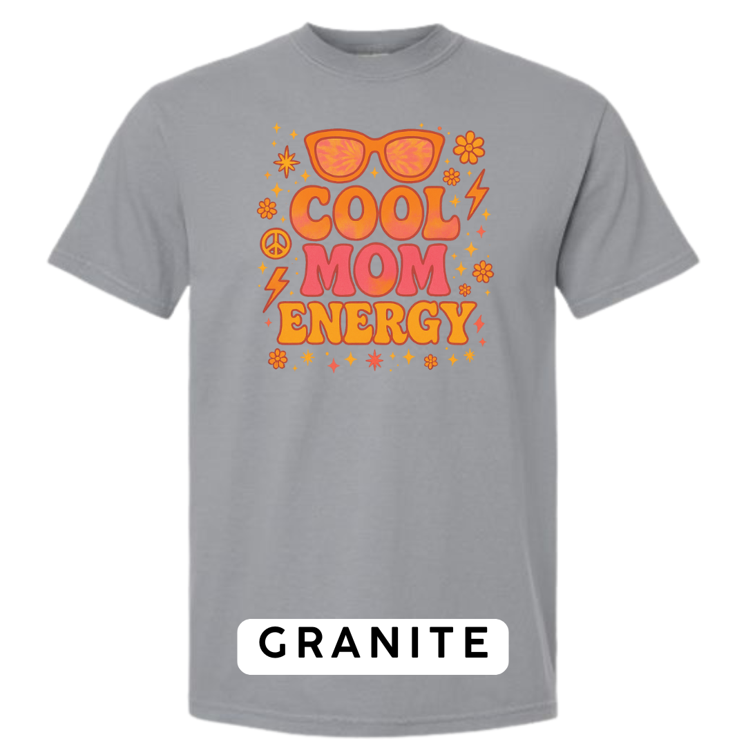 Cool Mom Energy Graphic T-Shirt