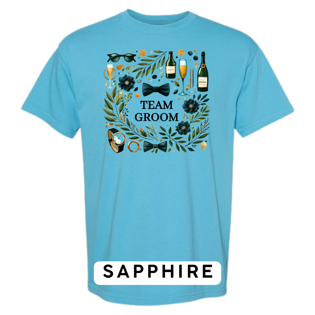 Team Groom Wedding Party T-Shirt