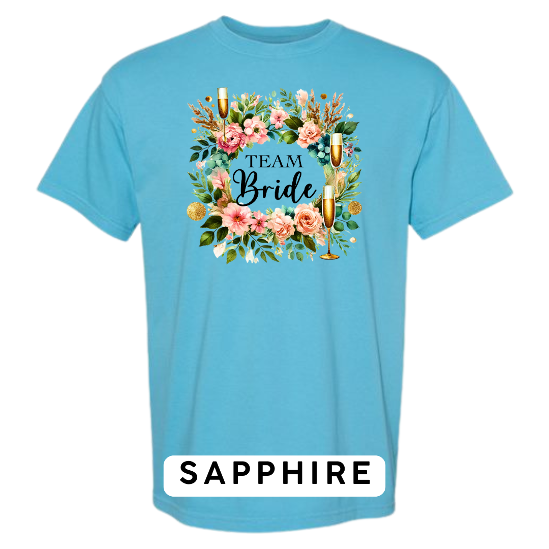 Team Bride Wedding Party T-Shirt