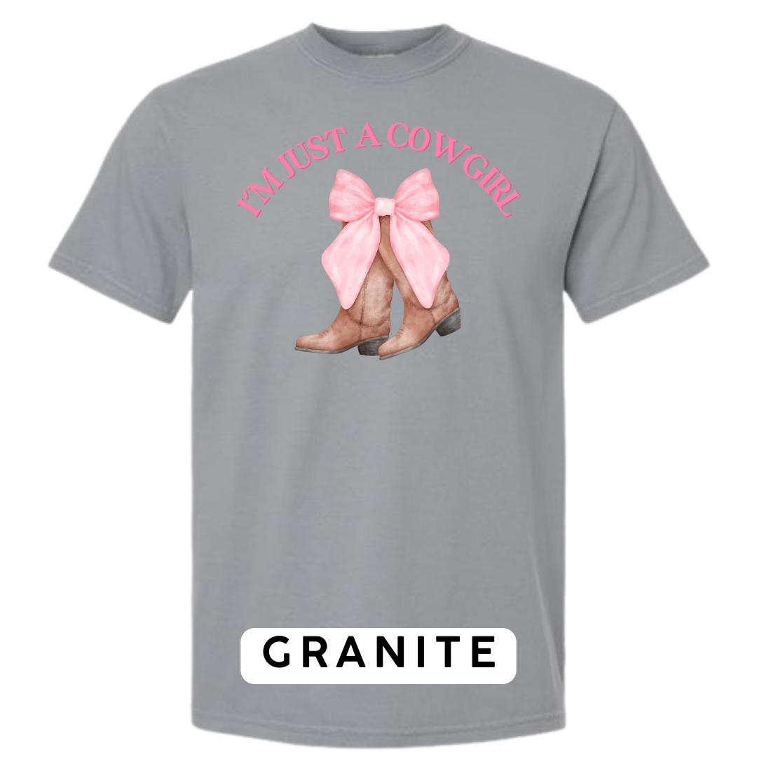 I’m Just a Cowgirl Graphic T-Shirt