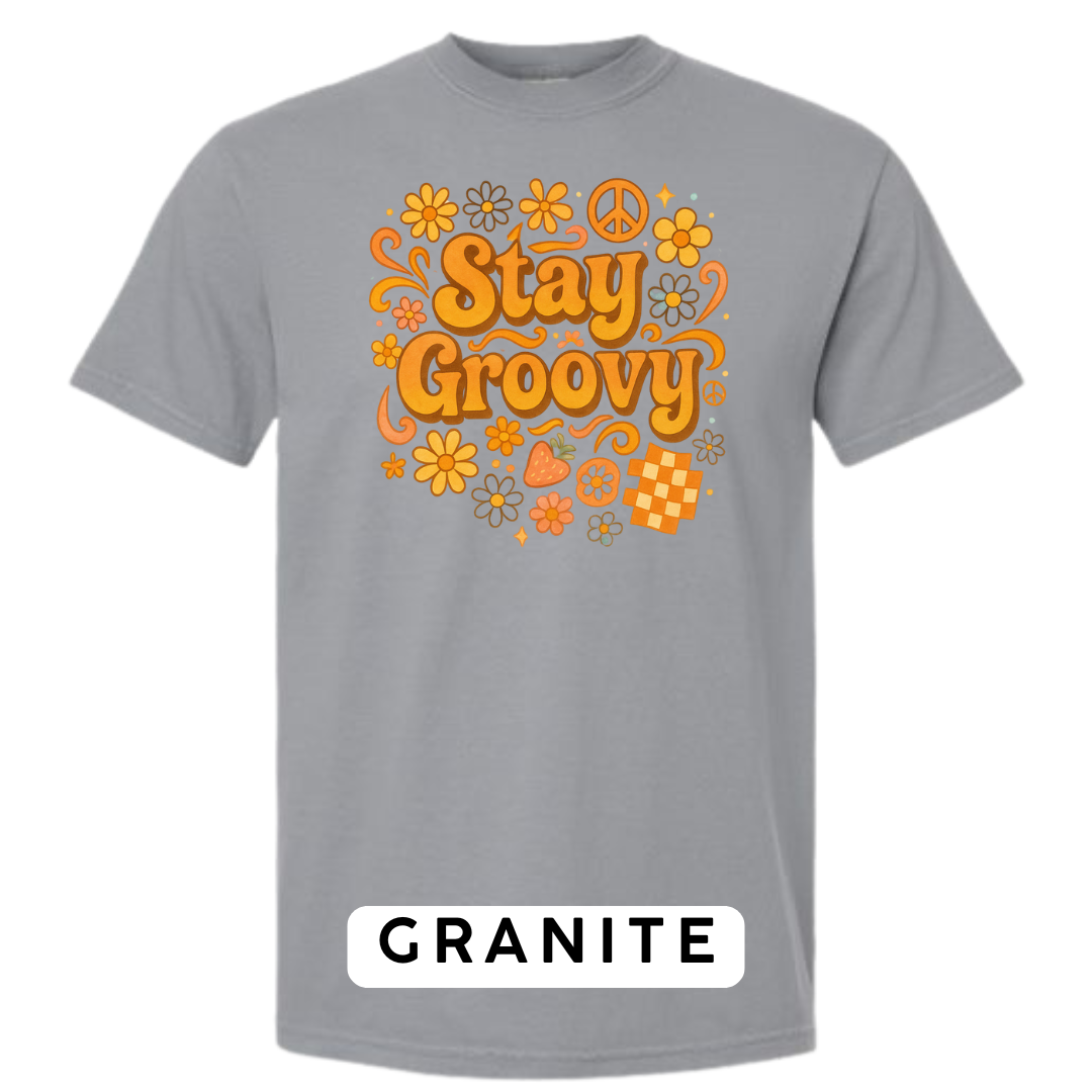 Stay Groovy Graphic T-Shirt
