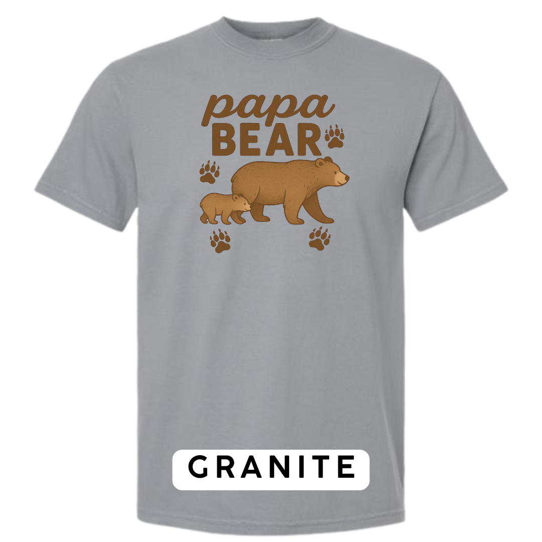 Papa Bear Graphic T-Shirt