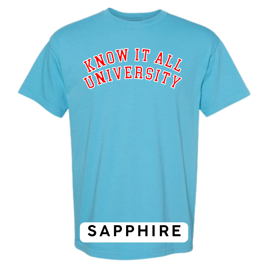 Know It All University Graphic T-Shirt