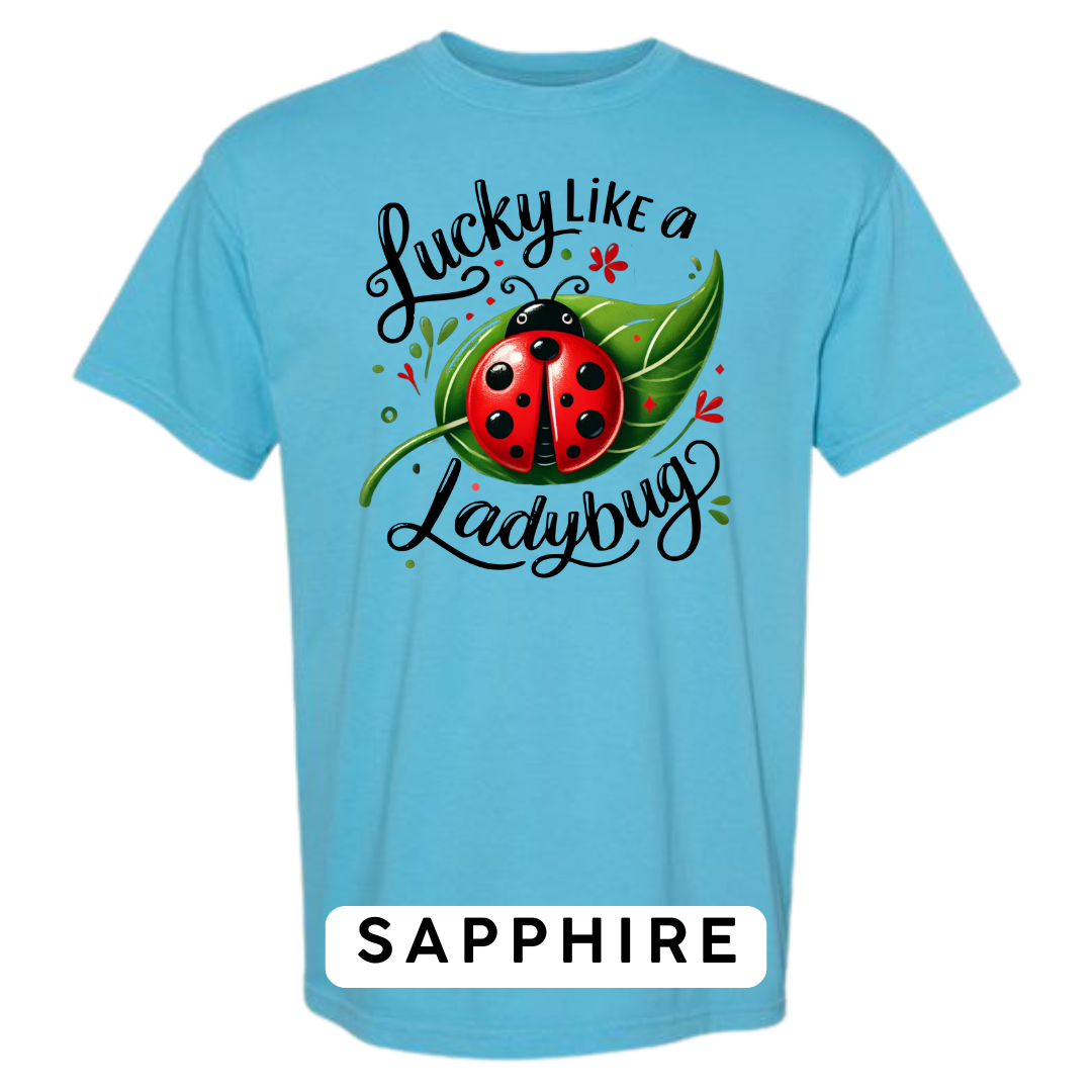 Lucky Like a Ladybug Graphic T-Shirt