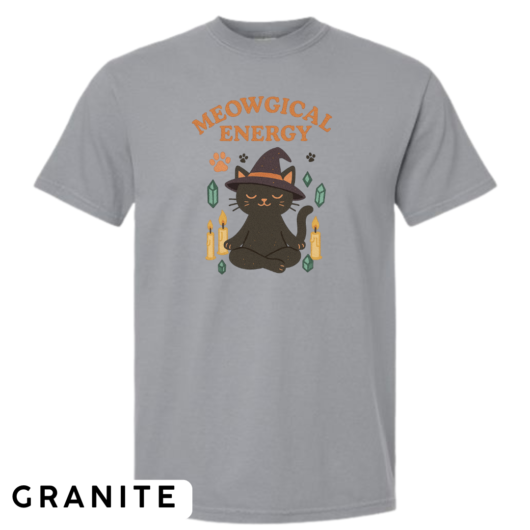 Meowgical Energy Graphic T-Shirt