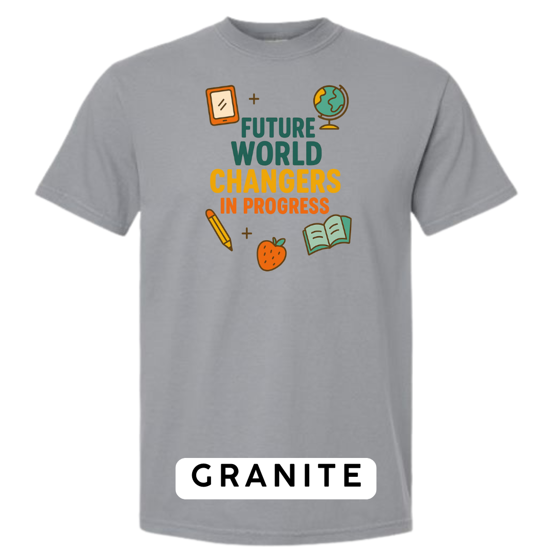 Future World Changers in Progress Graphic T-Shirt