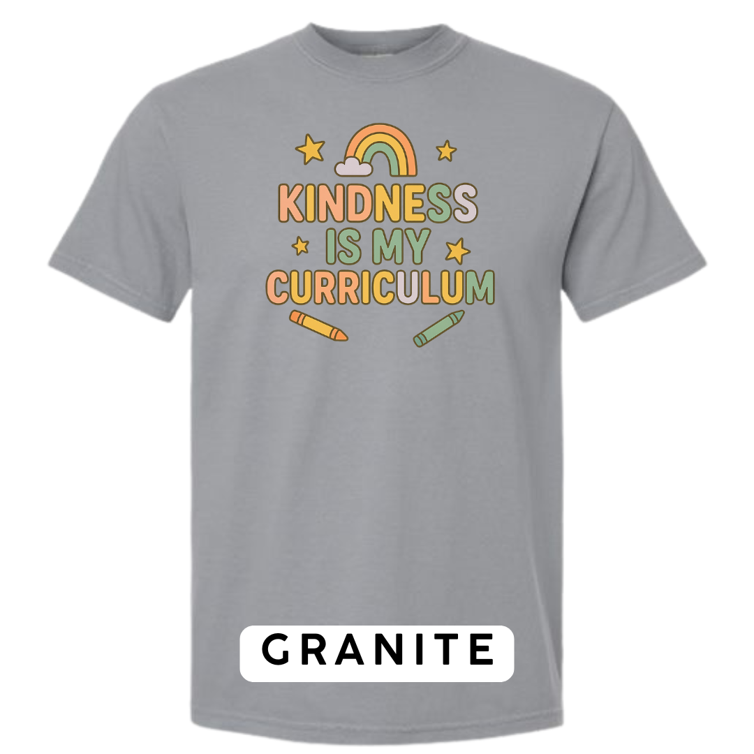 Kindness Is My Curriculum Graphic T-Shirt