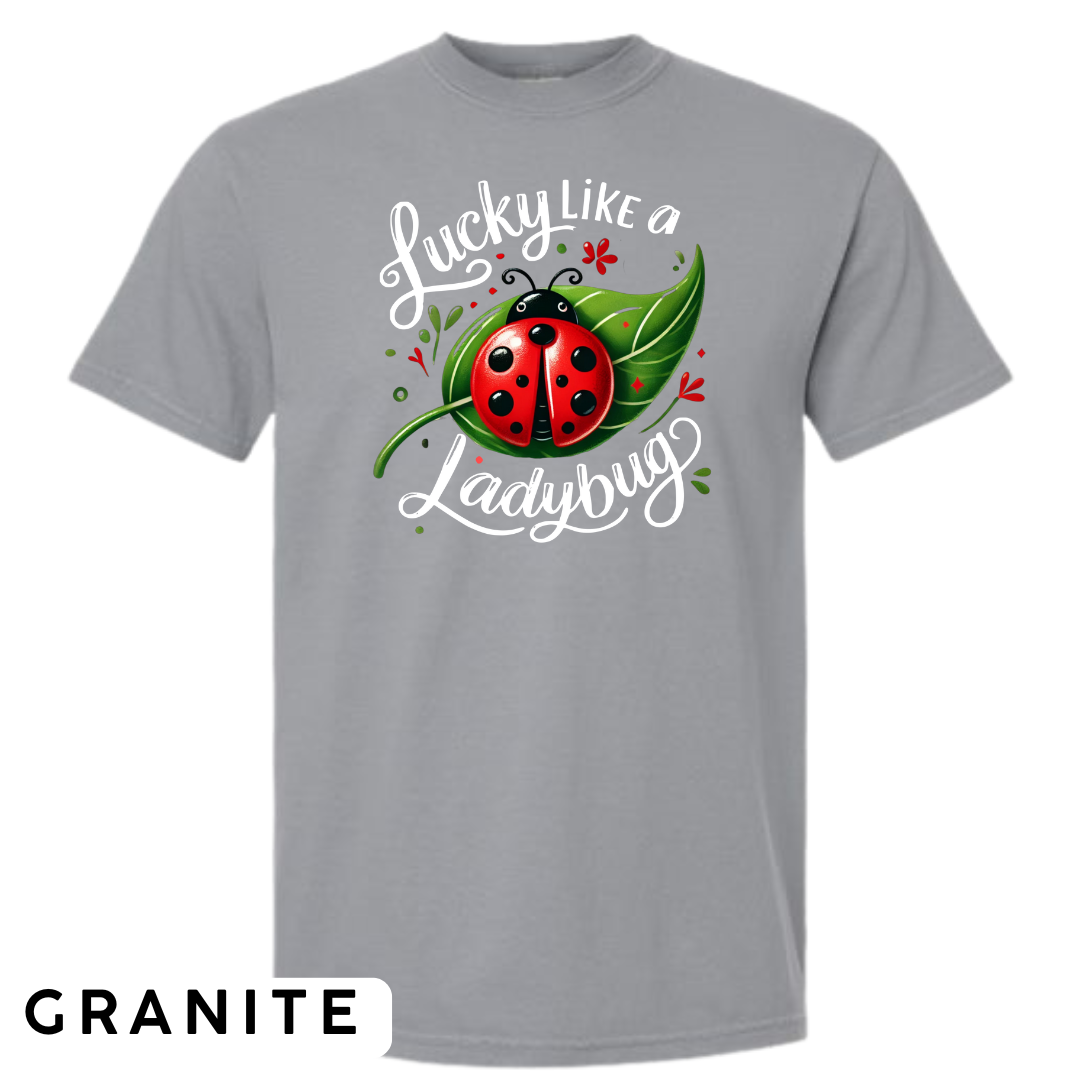 Lucky Like a Ladybug Graphic T-Shirt