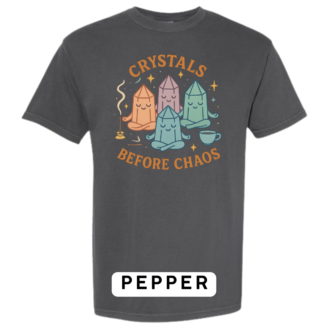 Crystals Before Chaos Graphic T-Shirt