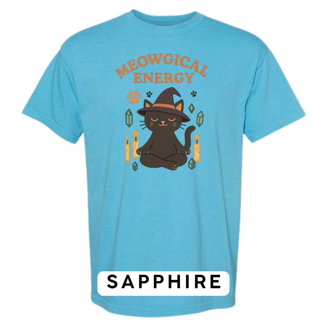 Meowgical Energy Graphic T-Shirt