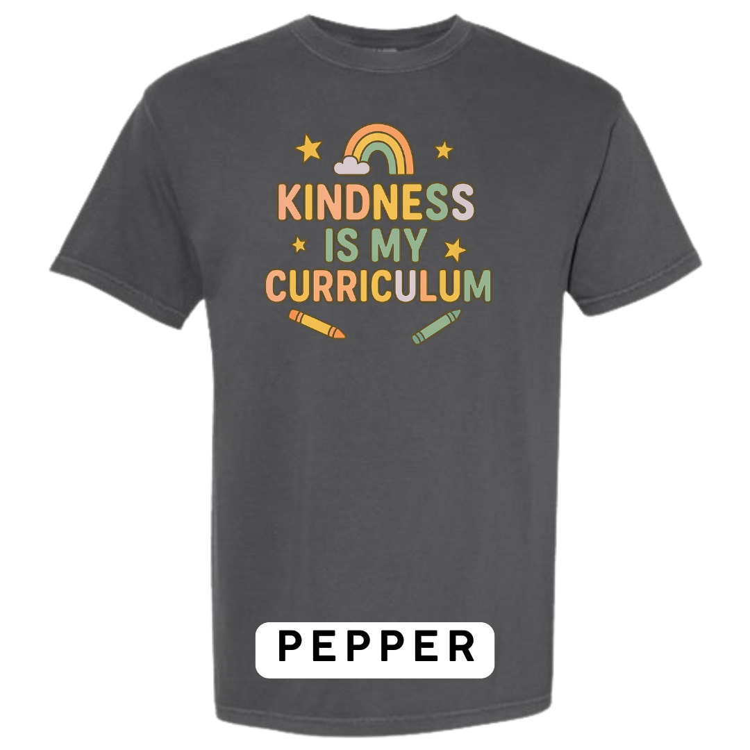 Kindness Is My Curriculum Graphic T-Shirt