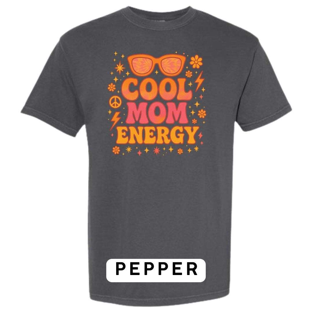 Cool Mom Energy Graphic T-Shirt