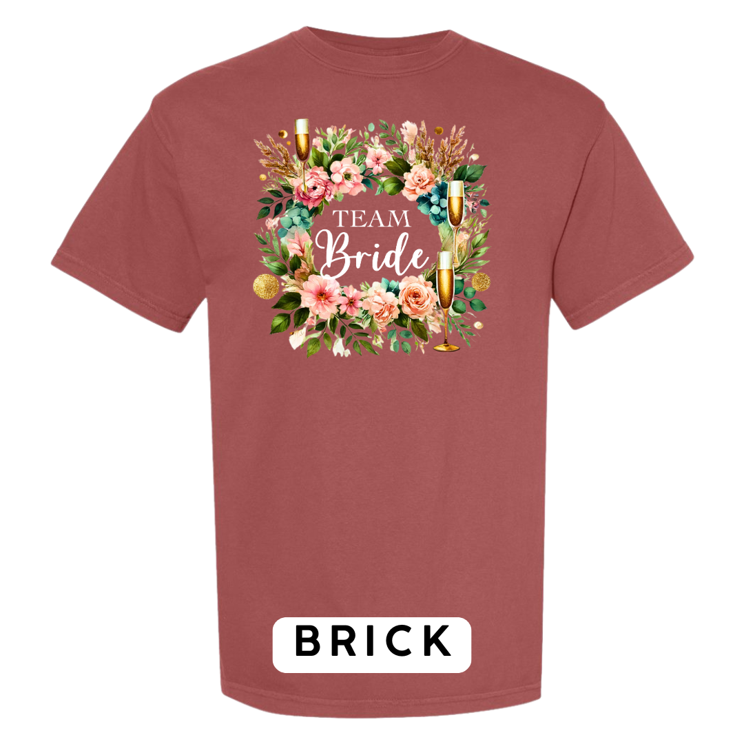 Team Bride Wedding Party T-Shirt