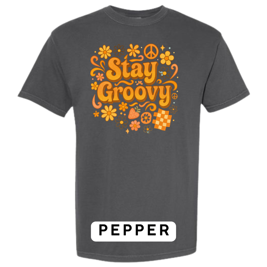 Stay Groovy Graphic T-Shirt