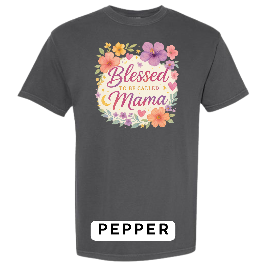 Blessed to Be Called Mama Graphic T-Shirt