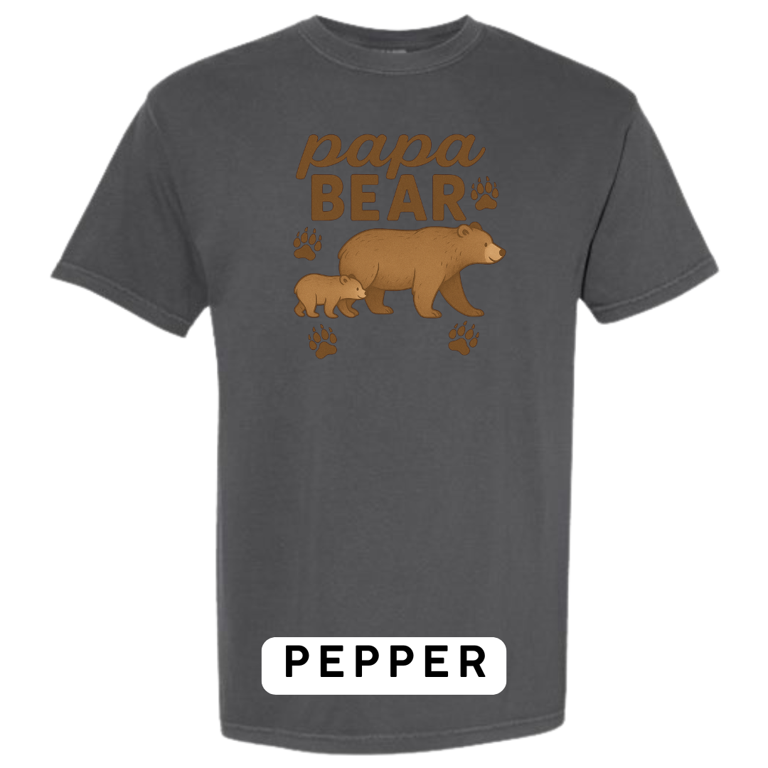 Papa Bear Graphic T-Shirt