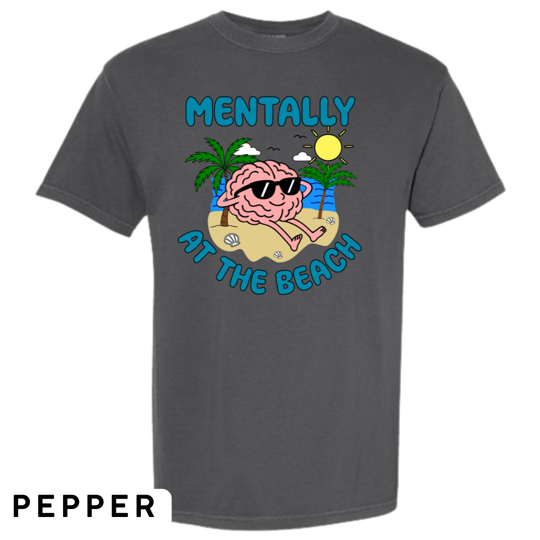 Mentally at the Beach Graphic T-Shirt