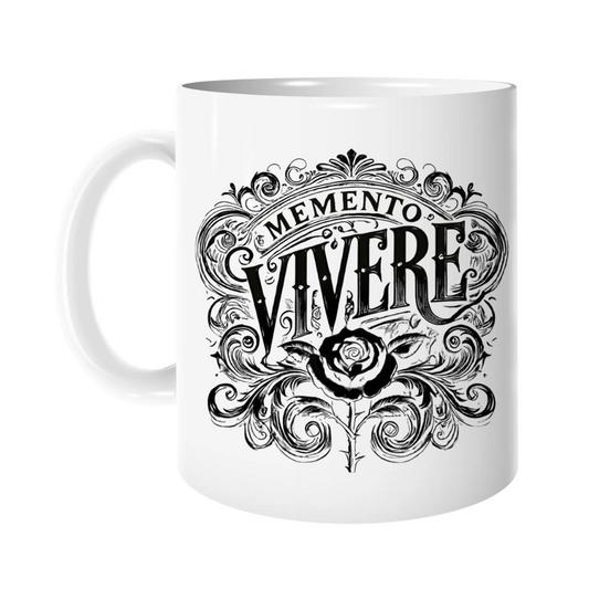 Memento Vivere Mug