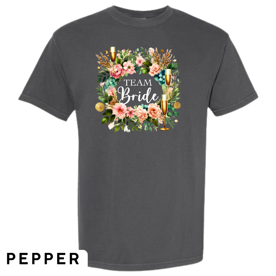 Team Bride Wedding Party T-Shirt