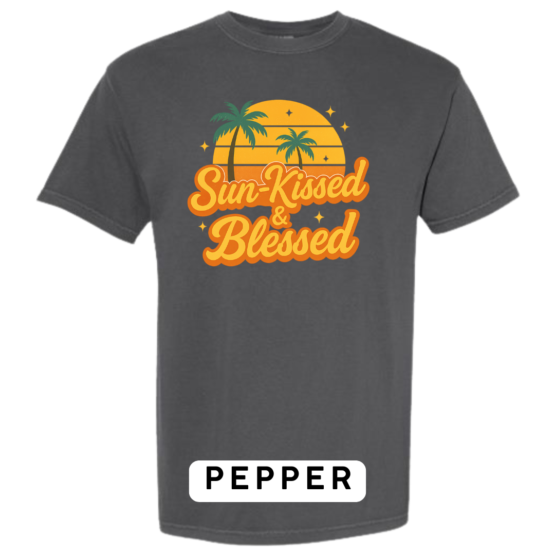 Sun-Kissed & Blessed Tee Graphic T-Shirt