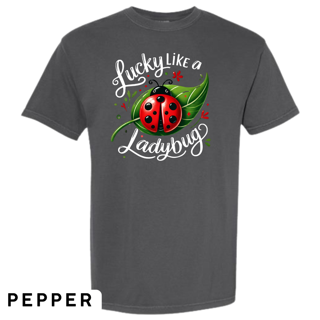 Lucky Like a Ladybug Graphic T-Shirt