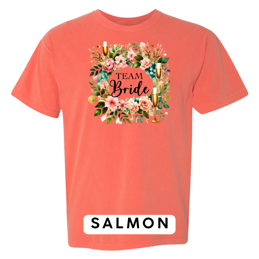 Team Bride Wedding Party T-Shirt
