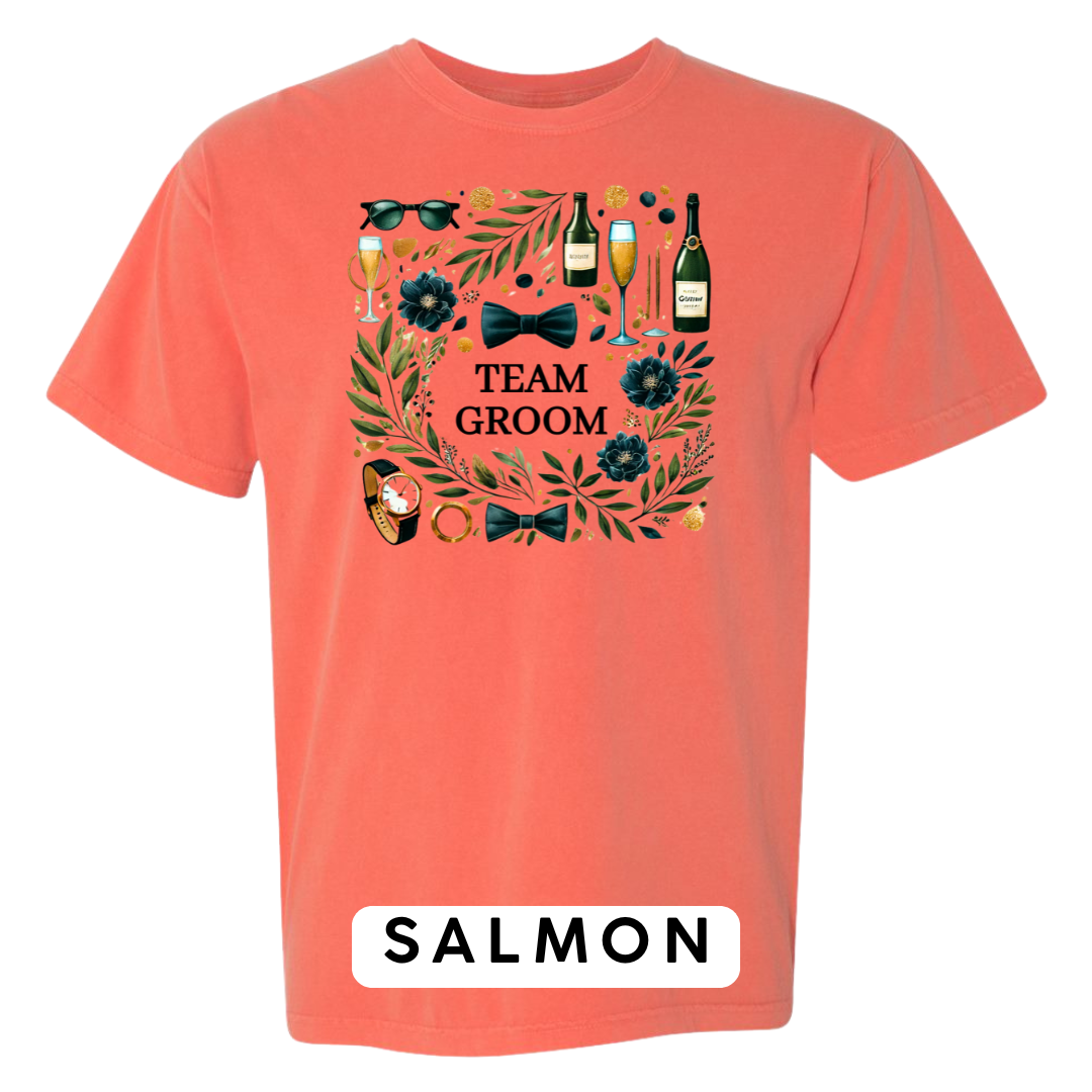 Team Groom Wedding Party T-Shirt