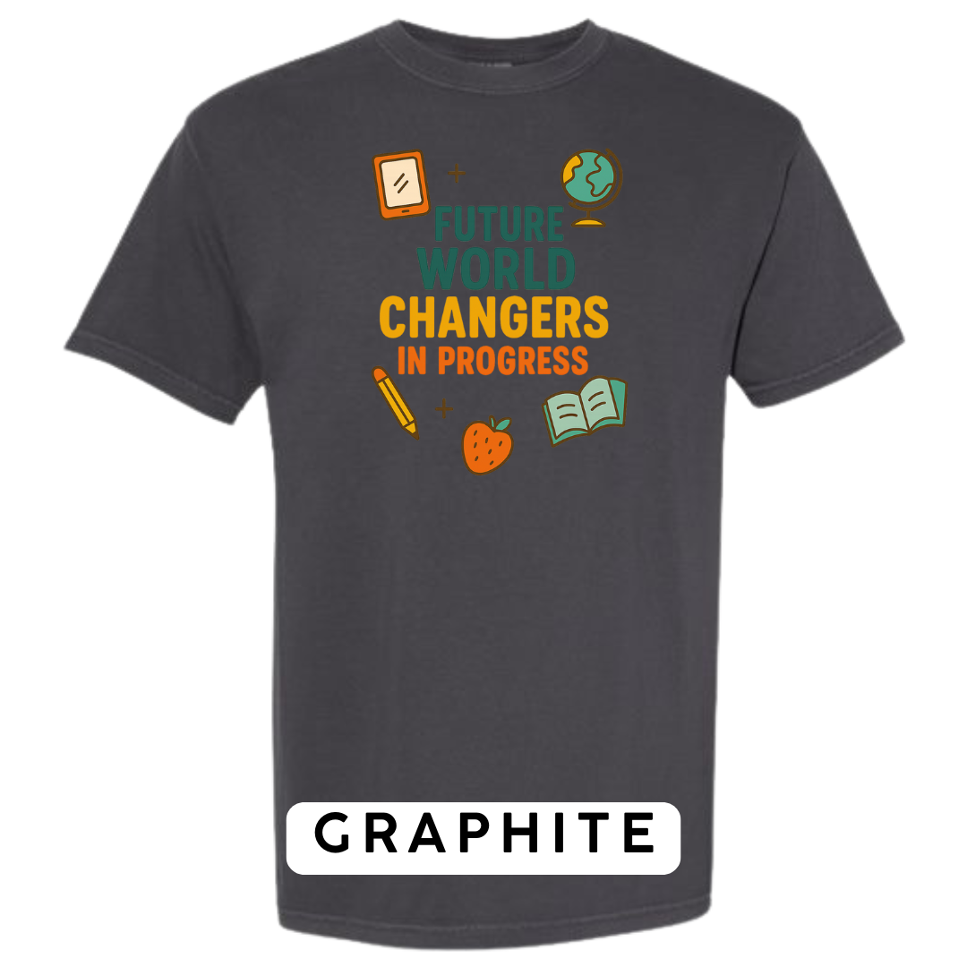 Future World Changers in Progress Graphic T-Shirt
