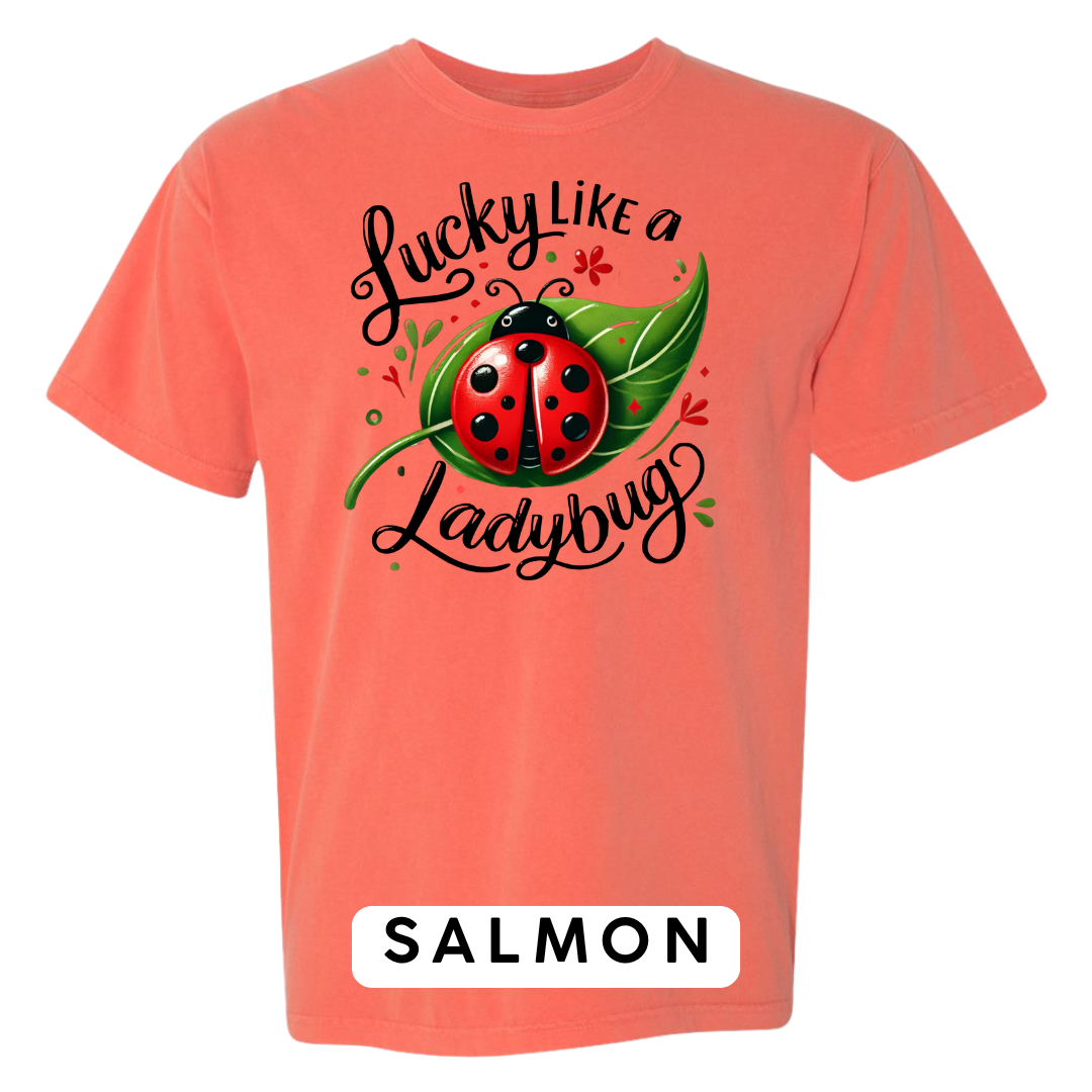 Lucky Like a Ladybug Graphic T-Shirt