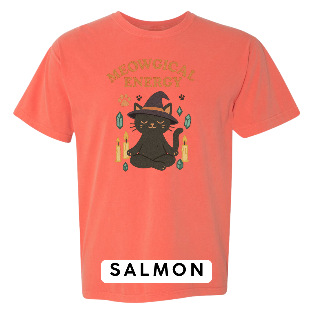 Meowgical Energy Graphic T-Shirt