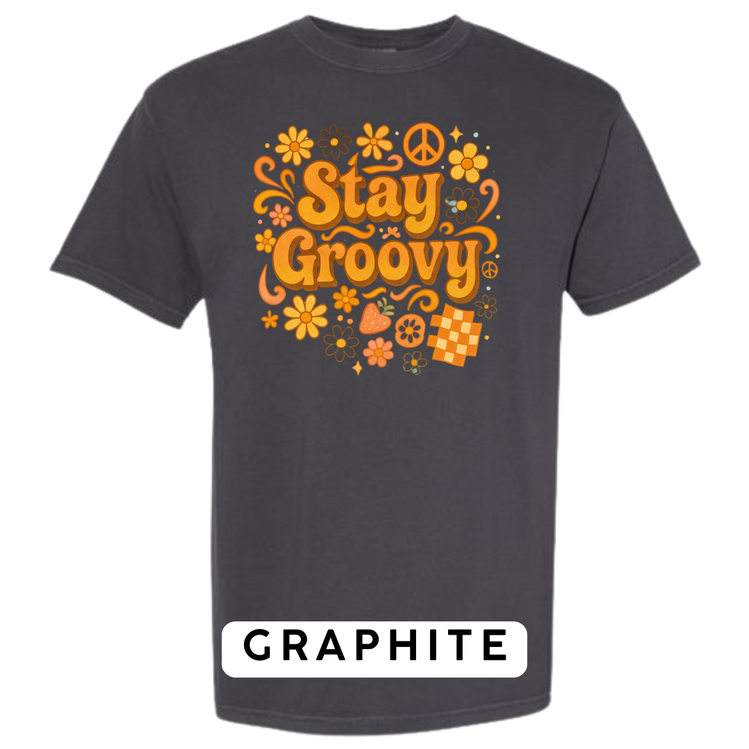 Stay Groovy Graphic T-Shirt