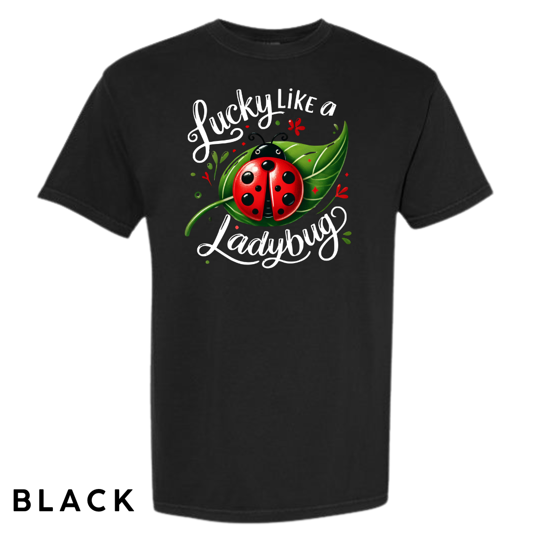 Lucky Like a Ladybug Graphic T-Shirt
