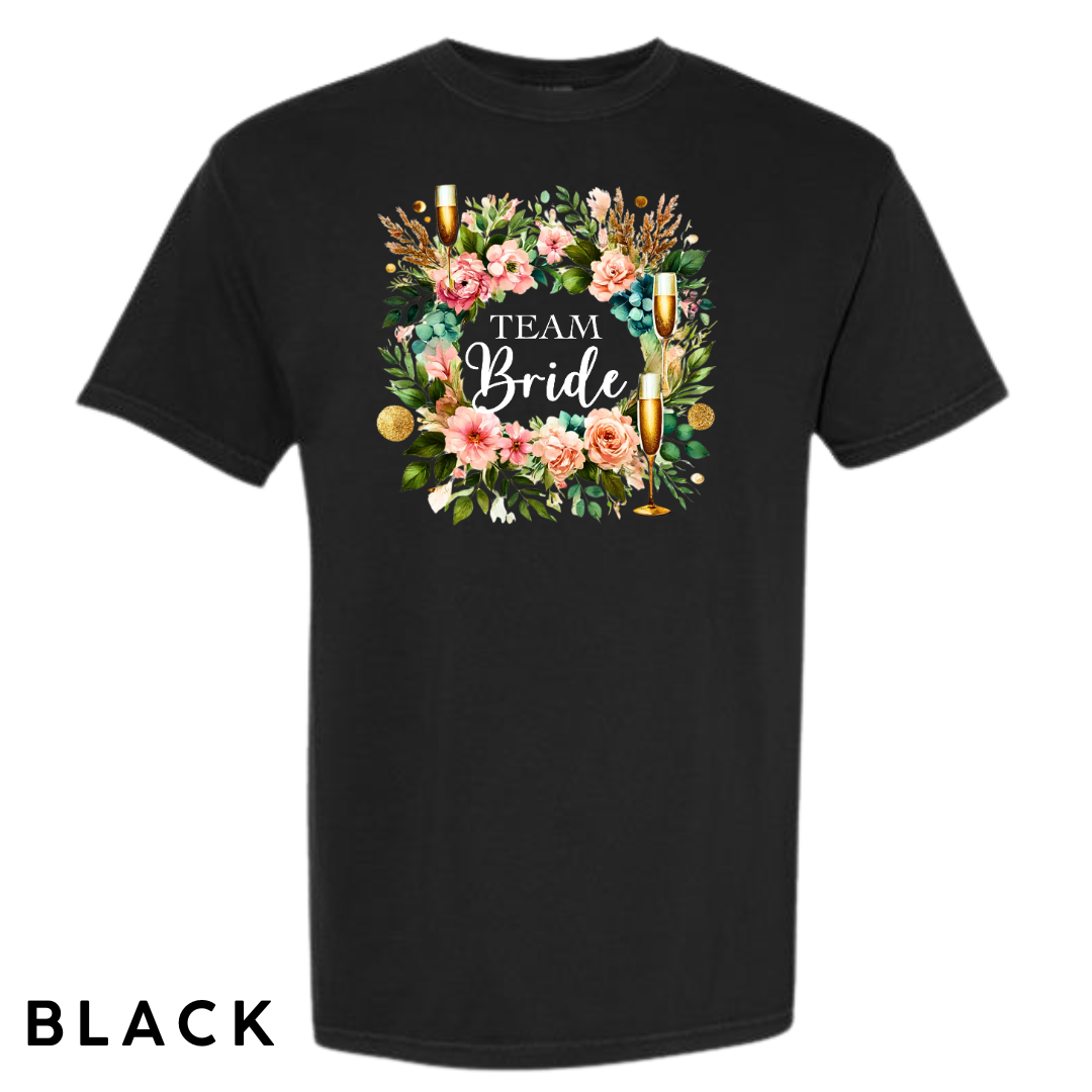 Team Bride Wedding Party T-Shirt