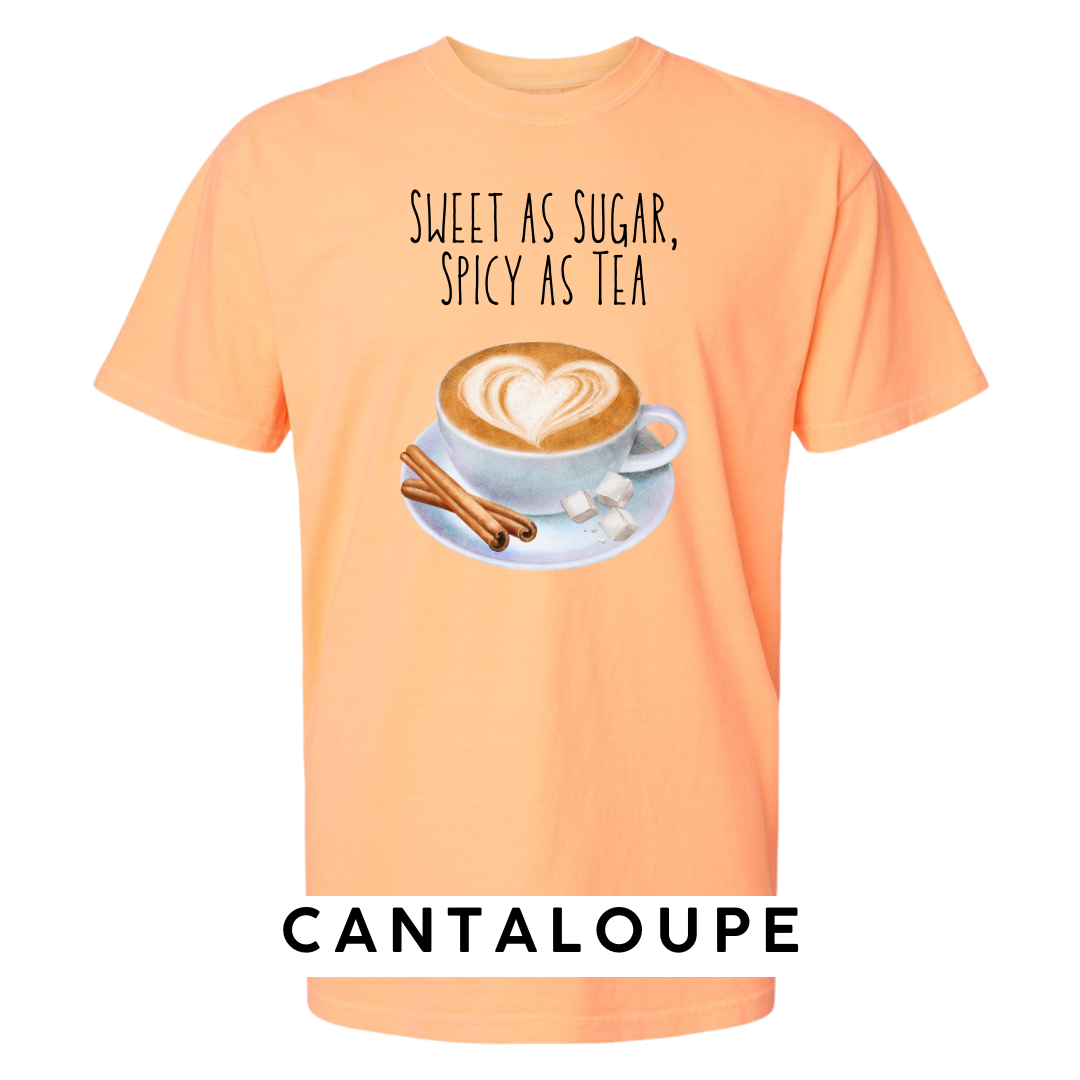 Sweet as Sugar, Spicy as Tea Graphic T-Shirt