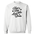 Just a Girl Who Loves Books Crewneck