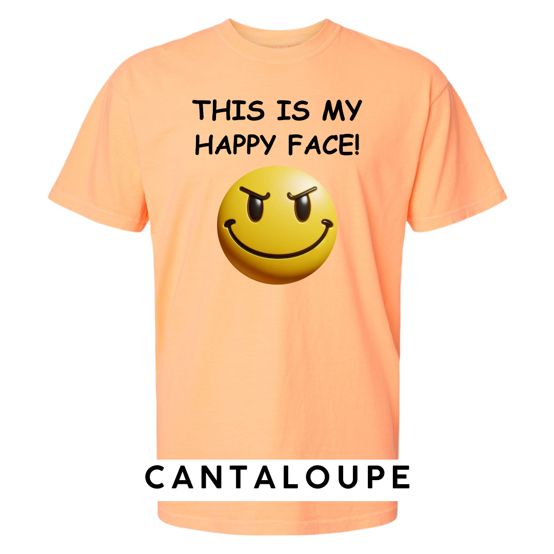 This Is My Happy Face Graphic T-Shirt