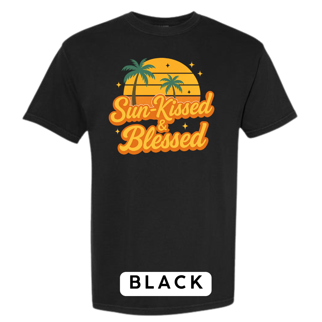 Sun-Kissed & Blessed Tee Graphic T-Shirt