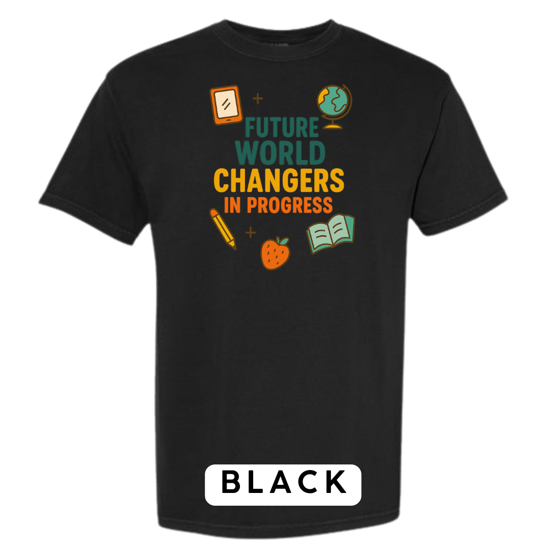 Future World Changers in Progress Graphic T-Shirt