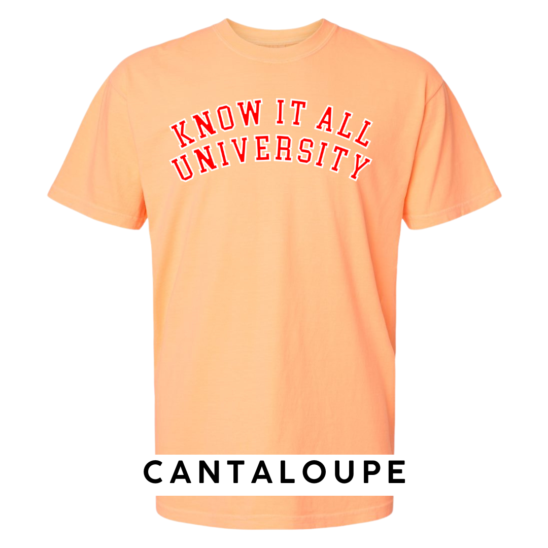 Know It All University Graphic T-Shirt