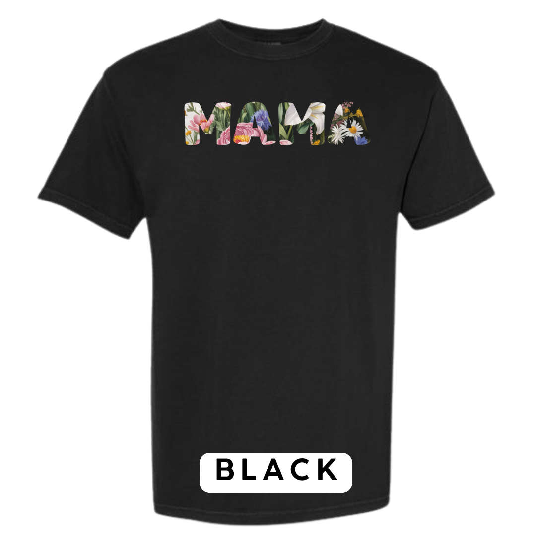 Floral Mama Graphic T-Shirt