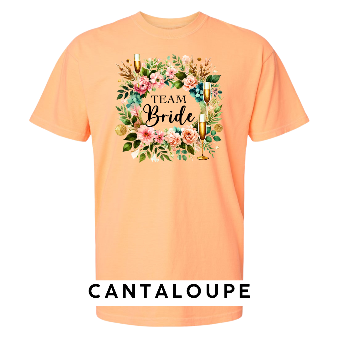 Team Bride Wedding Party T-Shirt