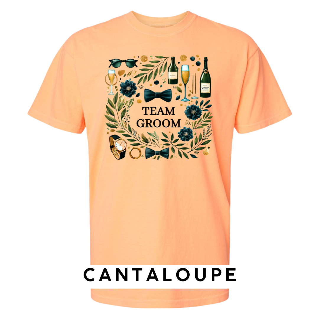 Team Groom Wedding Party T-Shirt