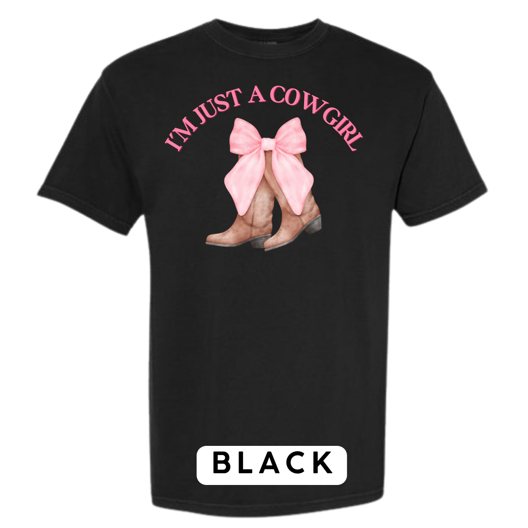 I’m Just a Cowgirl Graphic T-Shirt