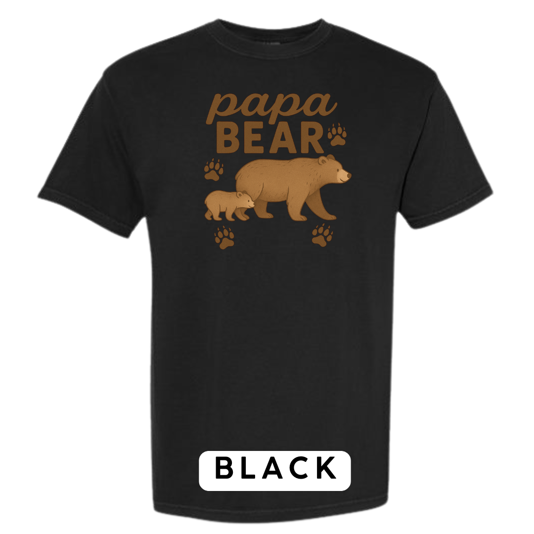 Papa Bear Graphic T-Shirt