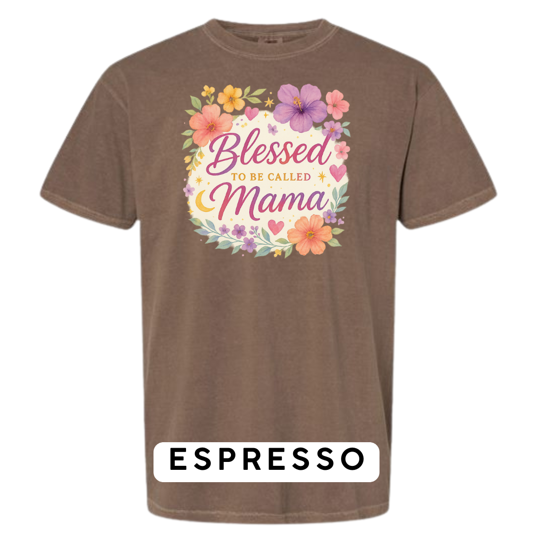 Blessed to Be Called Mama Graphic T-Shirt